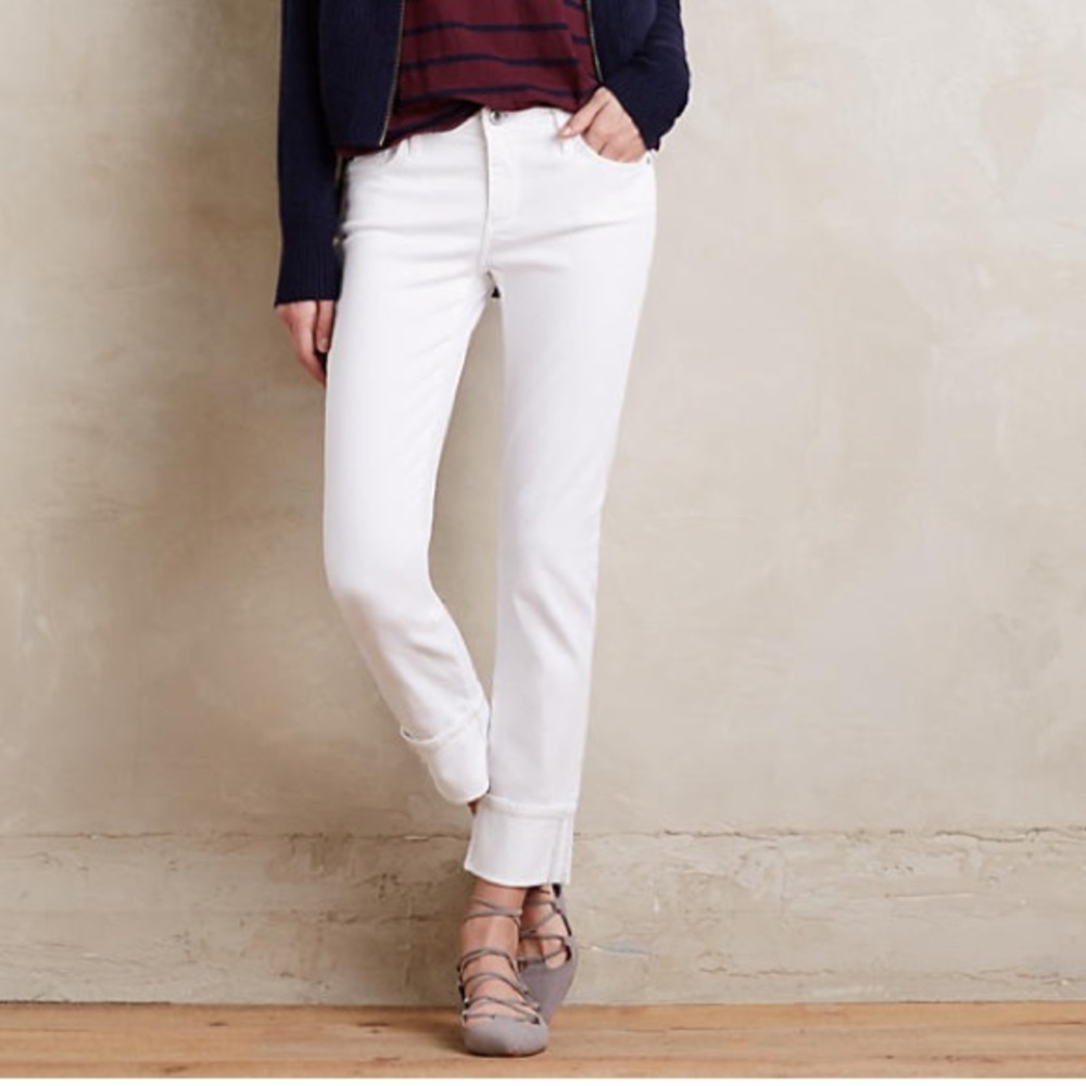 AG Stevie Low Rise Cuff Jeans
